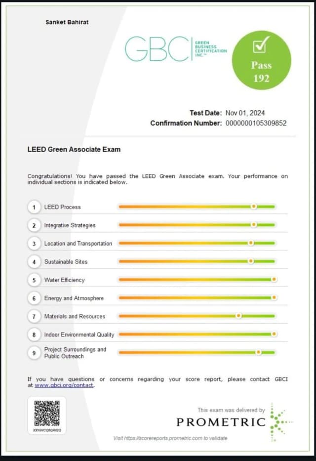 Certificate thumbnail